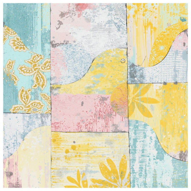 Coussins Patchwork, 20 x 20 pouces