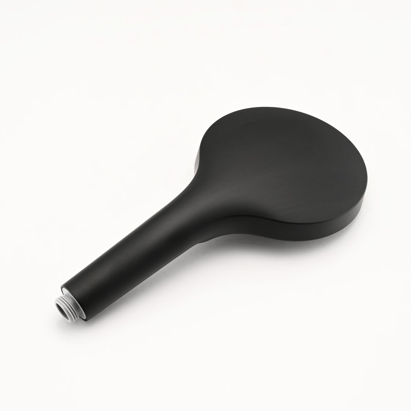 Matte Black Shower Head And Handheld - 8" Rainfall & 3-Setting , Adjustable Slide Bar, To Scratches, 360 Direction, 1.8 Gpm Flow, Wall Mount Everyday Easy Lime Scale Wipe, Mounted
