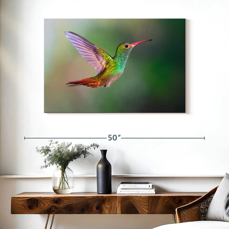Colibri iridescent, H 26 po x l 39 po