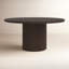 Mango Solid Wood Pedestal Dining Table-235319749