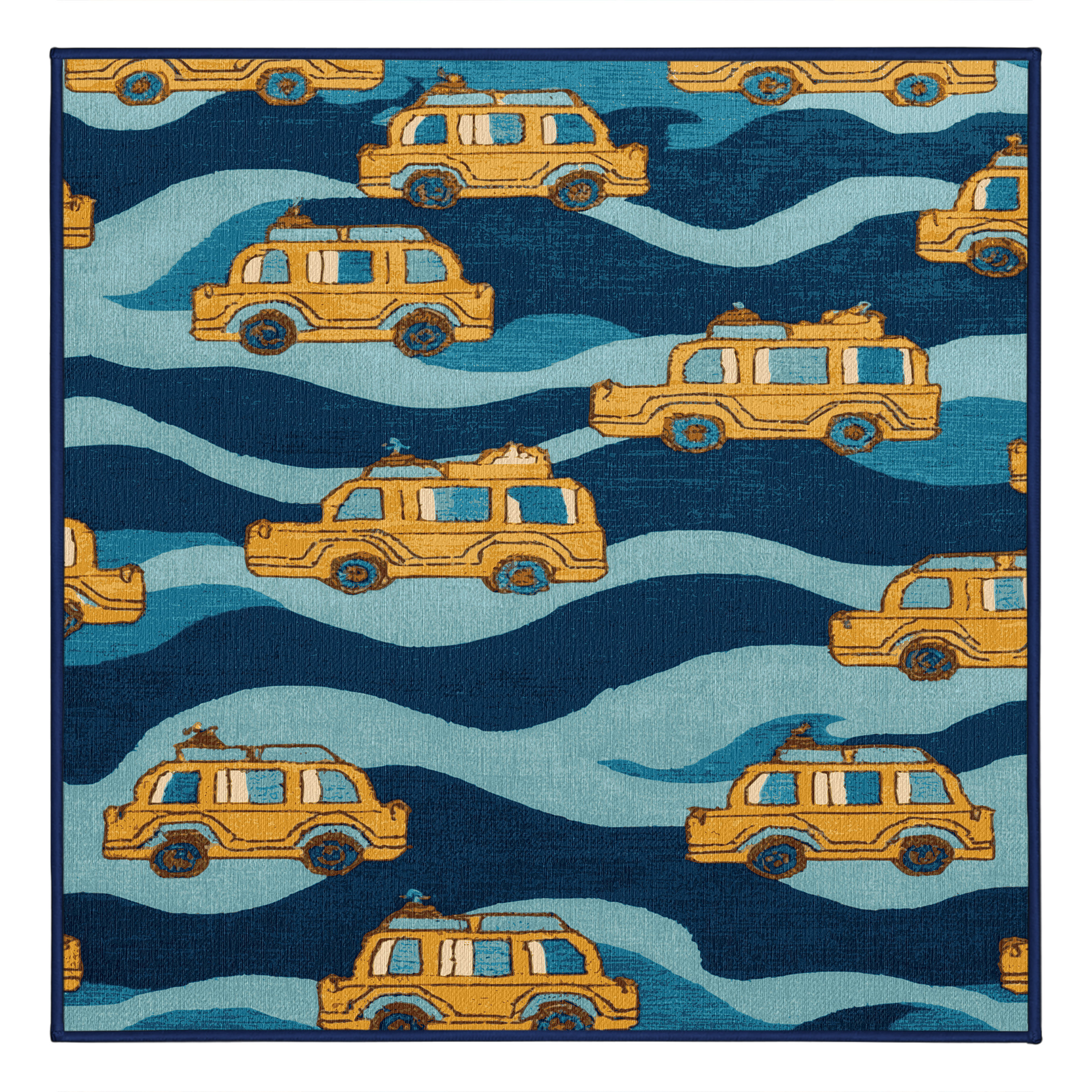 Transportation Rug Wildon Home® Machine Washable Transportation Gray Area Rug | Wayfair