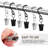 50Pcs Curtain Clips Curtain Hooks With Clips Hanging Clips Curtain Hooks