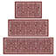 Tapis de cuisine antidérapant lavable (ensemble de 3)-1660195425