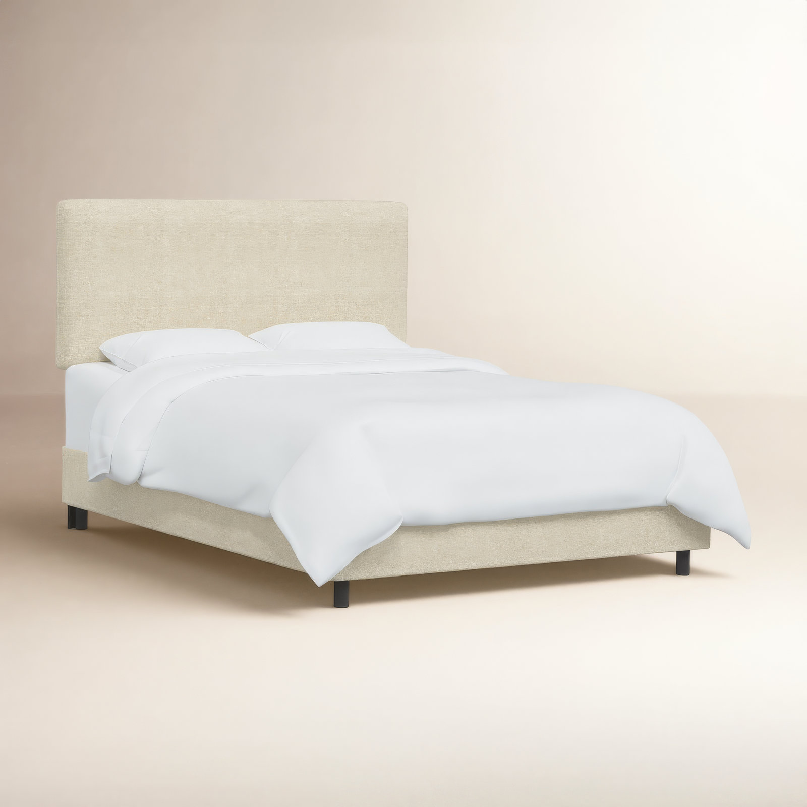 Eisley Upholstered Bed, King, Milsap Canvas Sustain® Tweed