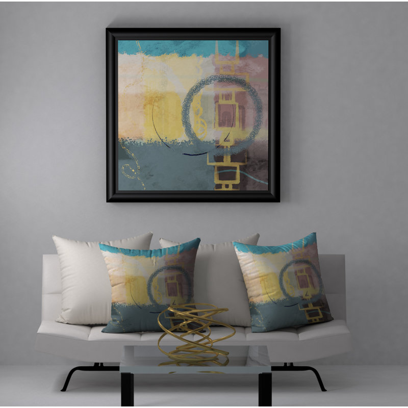 Housse de coussin décoratif carrée inestimable VIP, 20 po x 20 po