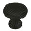 edgar berebi westport knob in matte black plate