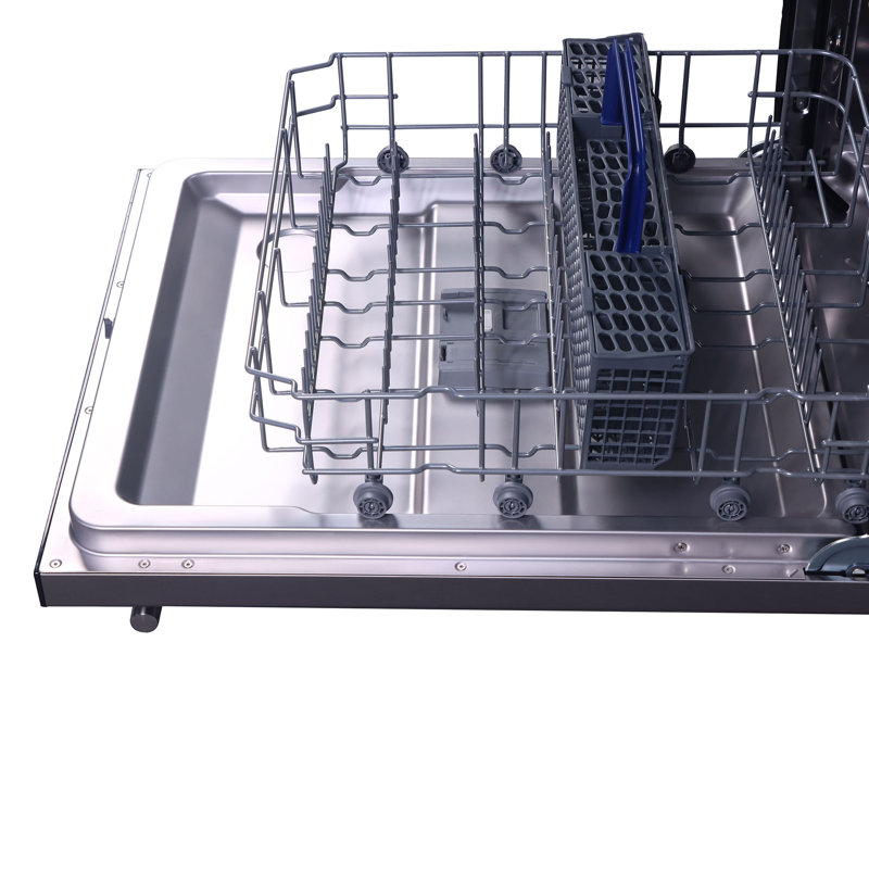 Forno Lucente 24 in. Built-in Tall Tub Dishwasher, 49dBA, Fingerprint-Resistant, Delay Start, Stainless Steel
