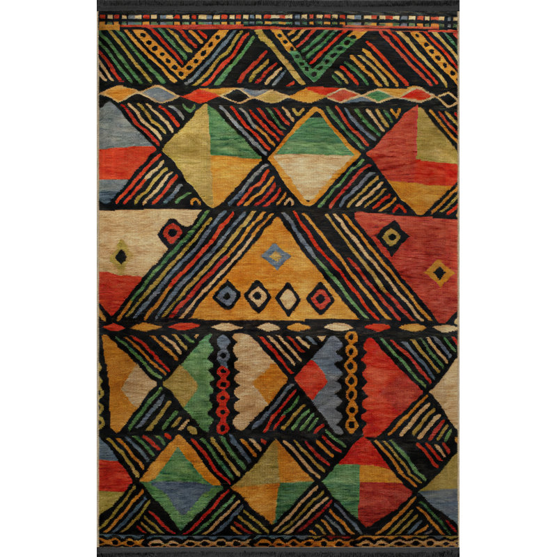 Tapis rectangulaire Wimjan, Rectangle 4 pi x 5 pi 11 po