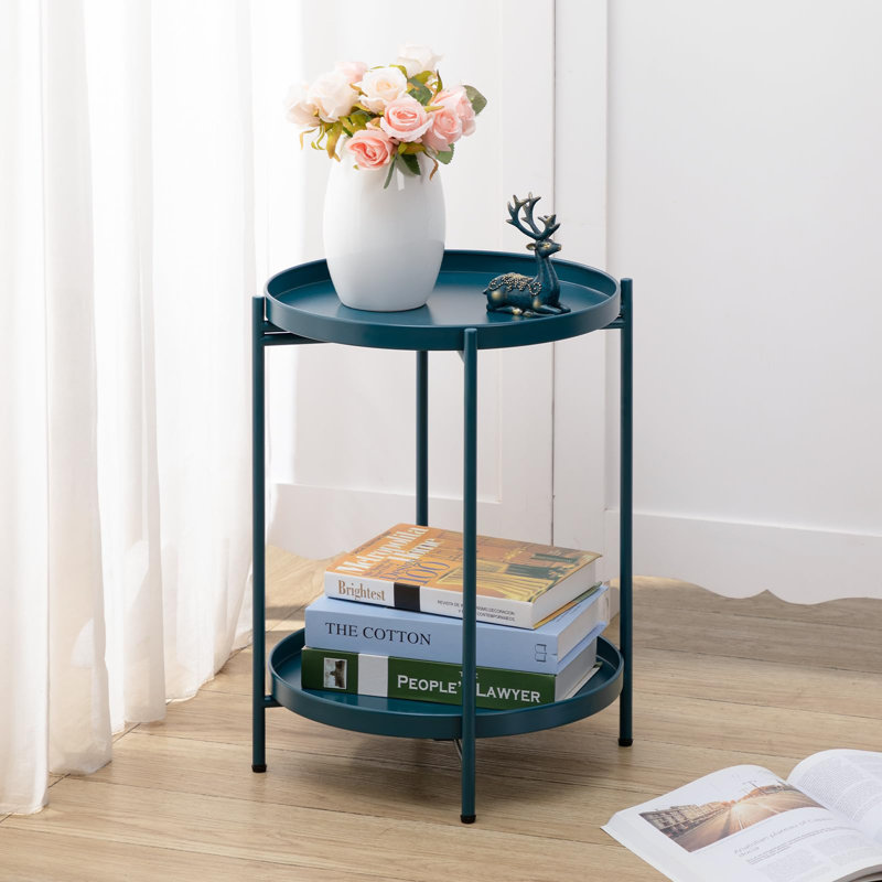Bunow End Table, Peacock Green, Peacock Green