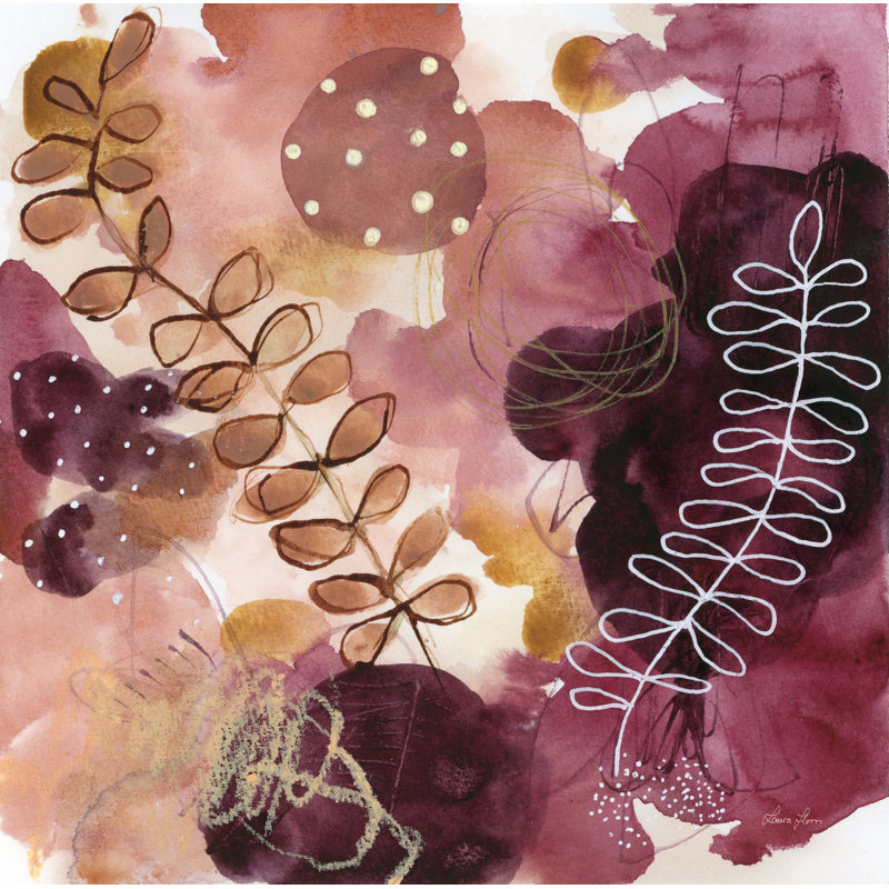 Joyous Nature by Laura Horn - Wrapped Canvas Painting, 20cm H x 30cm W x 3.8cm D