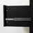 Morgan Three-drawer Modular Jumbo Chest In Black