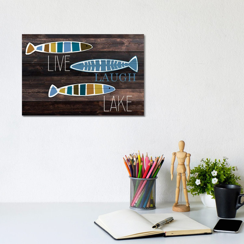 Faith Fish II by Kimberly Allen - Gallery-Wrapped Canvas Giclée on Canvas, 20.32 cm H x 30.48 cm W, Canvas