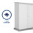 Absco Space Saver 7 ft. W x 3 ft. D Metal Lean-To Storage Shed-111668718