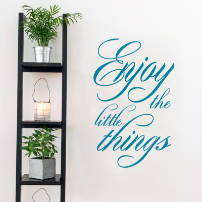 Text & Numbers Non-Wall Damaging Wall Decal