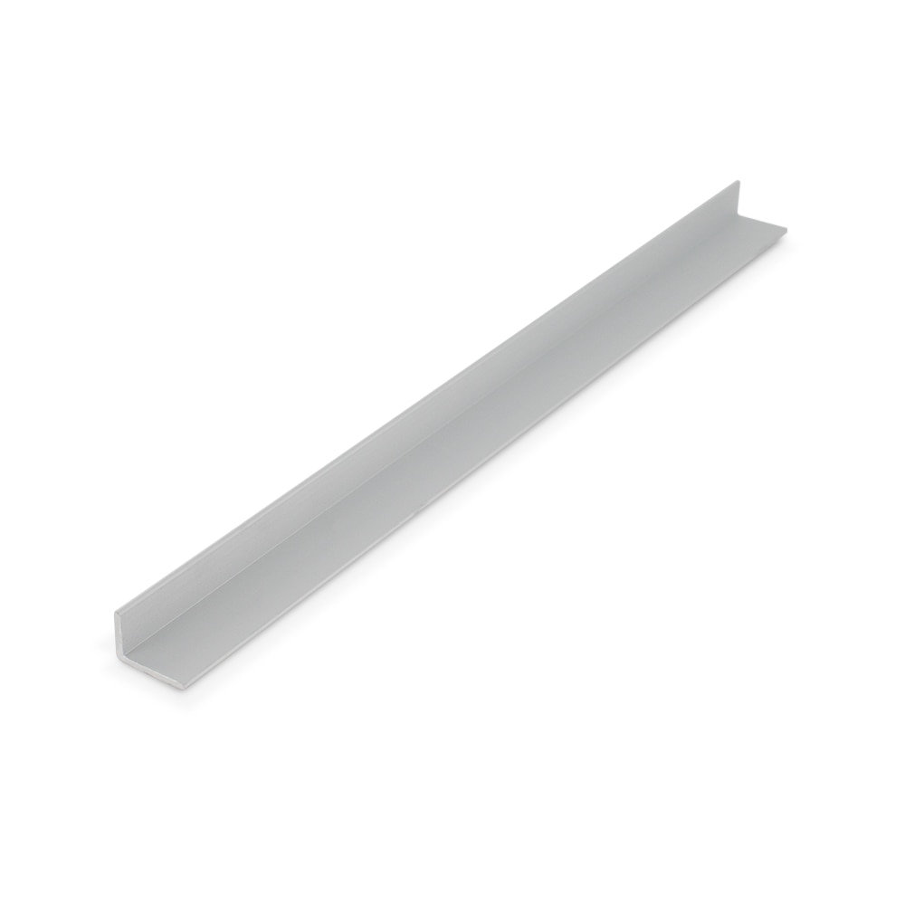Outwater Alu888-S Satin Finish 1/2 Inch X 3/4 Inch X 1/16 Inch Aluminum ...