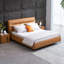 Lit plateforme tapissier Atrice-87686720