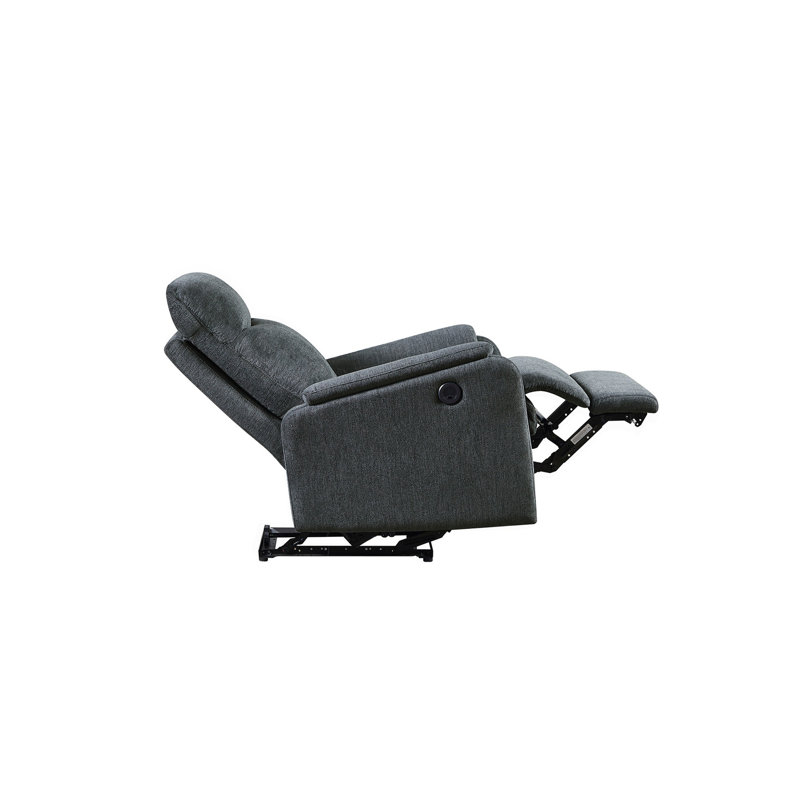 Fauteuil inclinable avec fonction Power Easy Control Big Stocks, fauteuil inclinable simple pour salon, chambre à coucher