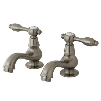 Robinet de lavabo à deux poignées à fixation sur le comptoir Kingston Brass Tudor