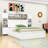 Wood Platform Bed with Built-in Outlets and Ample Storage-1507561964-1507561966