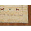 Tapis indien fait à la main de style Gabbeh 2 x 4