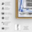 Infini saphir argent - art textuel sur toile-51241558-51241555-119864426