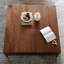 Table de bout en noyer noir