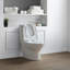 Beverly Two-Piece Dual Flush Elongated Toilet in White (Seat Included)