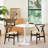Gunnur Mid-Century Solid Wood Dining Chair-329373595
