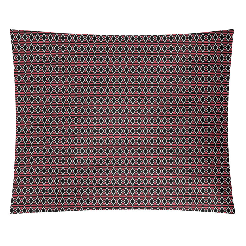 Tapisserie katelyn elizabeth à carreaux géométriques Avicia, H 91 po x l 107,5 po, Intérieur