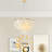 6-Light Dimmable Capiz Shell Chandelier