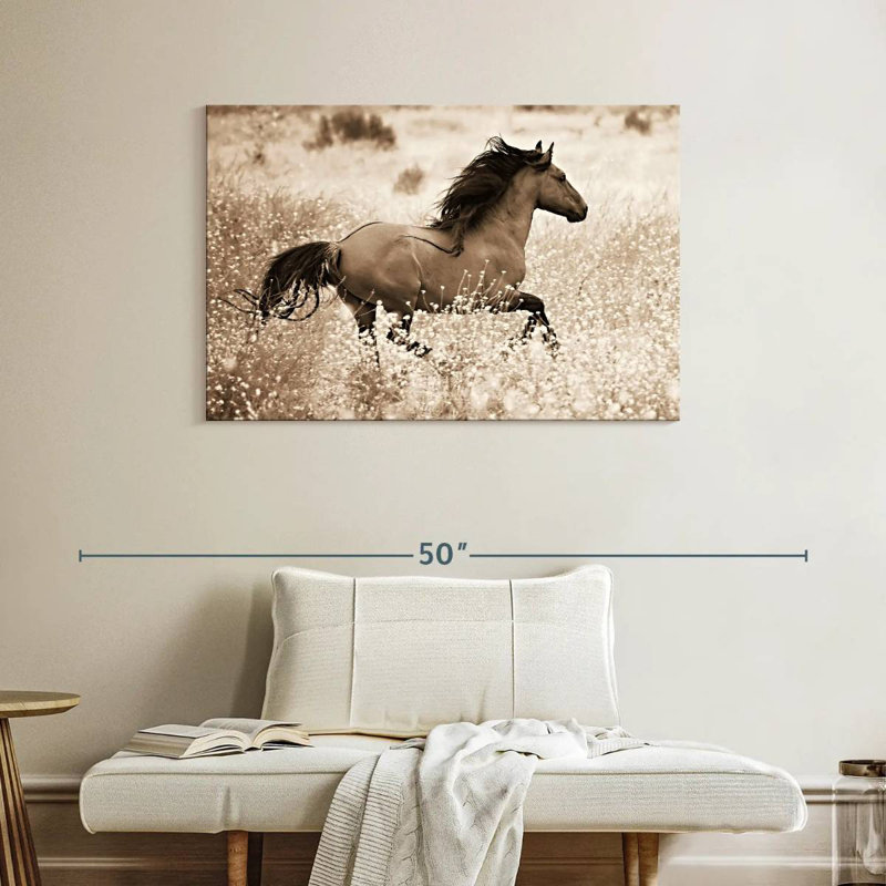 Brampt Running Free, 26" H x 39" W