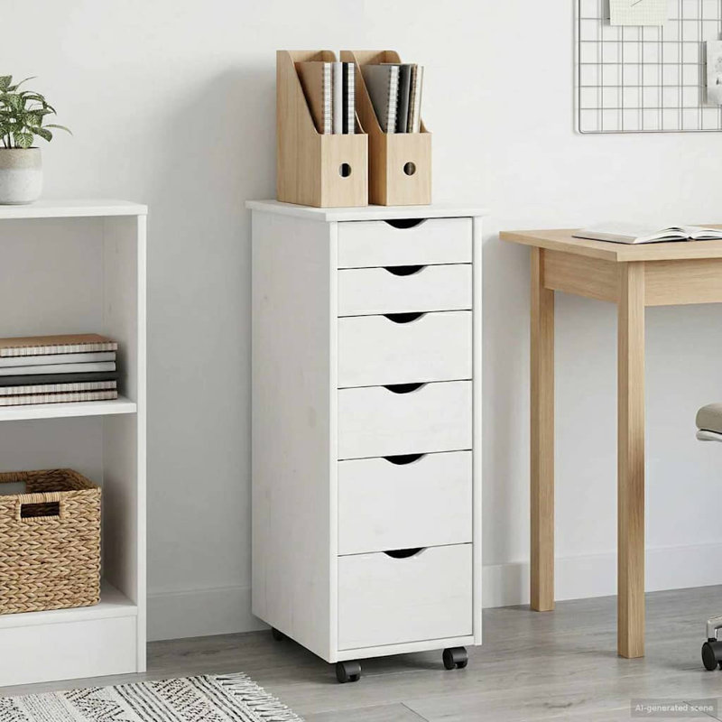 File Cabinet, White