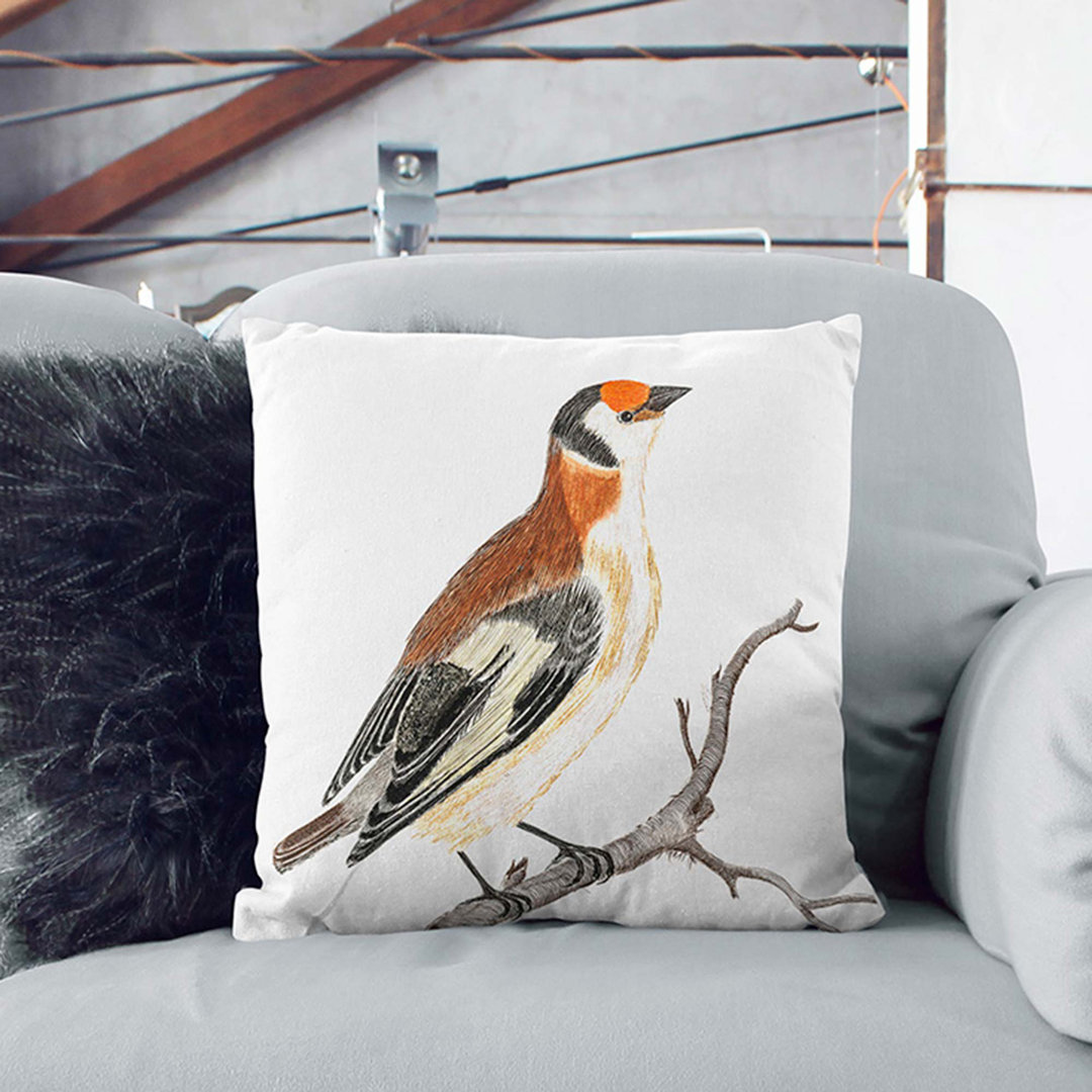 Goldfinch by Johan Teyler Cushion with Filling