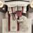 7 Piece King Bedroom - Red With Embroidery And Drop Comforter Bed Accessories-116011409