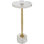 Groove Glass End Table
