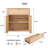 30’’Yellow Oak Modern Sideboard