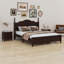 Lit plateforme en bois et deux tables de chevet-1564690358-1564690359