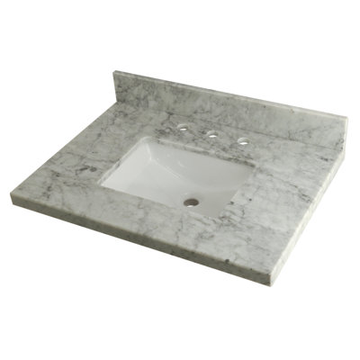 Comptoir de meuble-lavabo en laiton Kingston Templeton