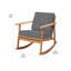 Chaise berçante avec coussins Olene-244755289