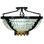 Chrisanne Crystal Semi Flush Mount
