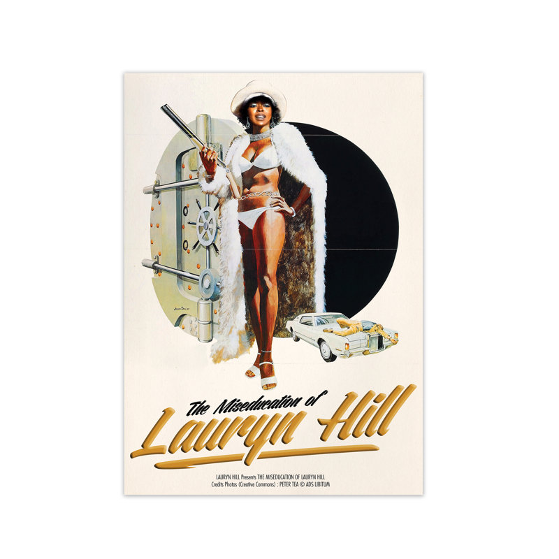 The Miseducation Of Lauryn Hill by David Redon - Print, No Frame, 84.1 cm H x 59.4 cm W x 1 cm D