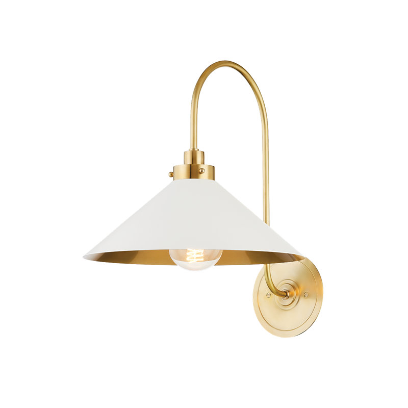 CLIVEDON Wall Sconce, White