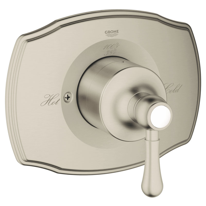 Garniture de robinet de douche Grohflex® Authentic, Nickel brossé Infinity