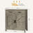 32" Wood Sideboard Console Table with Drawers and Cabinets-106404646