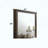 Elettra Rustic Walnut Finish Mirror