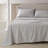 Ensemble de draps 100% coton double point-107142720-107142717