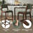 Quick-Assembly Upholstered Counter Height Bar Stools-1702838168