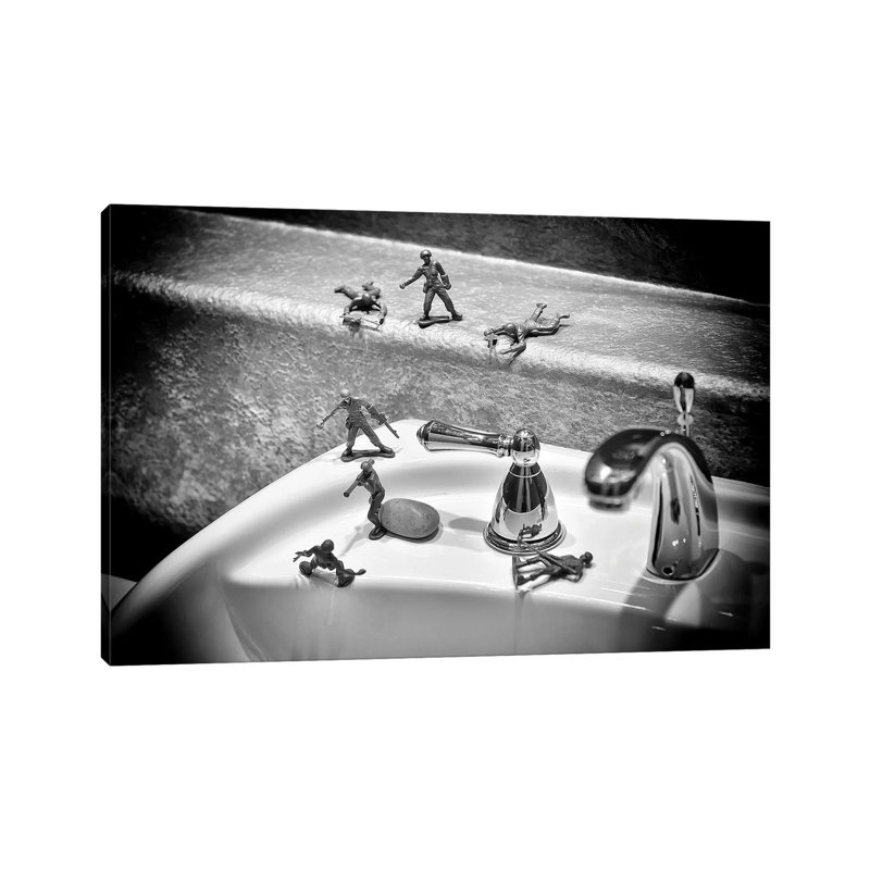Army by MScottPhotography - Wrapped Canvas Print, 20.32 cm H x 30.48 cm W