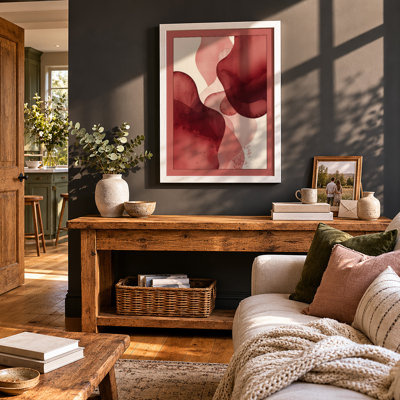 Fluid Abstractions Abstract - Framed Print