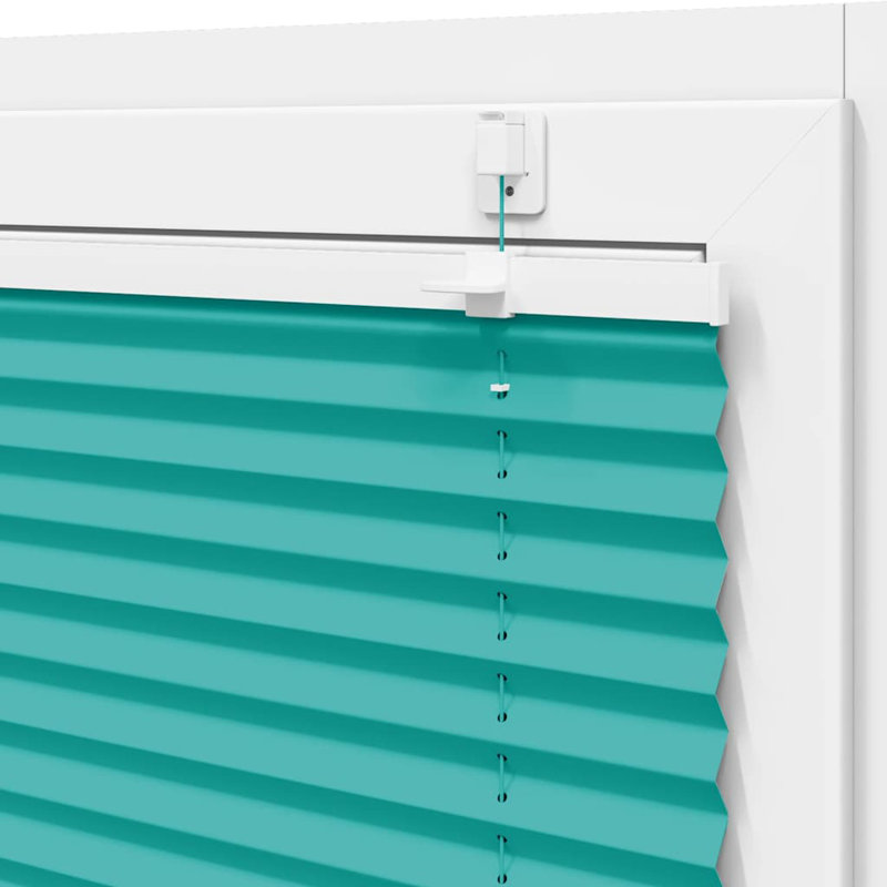 17 Stories Zebra Blind Sand Brown 120X150 Cm Fabric Width 115.9 Cm Polyester, Petrol Green, 75cmW x 100cmL